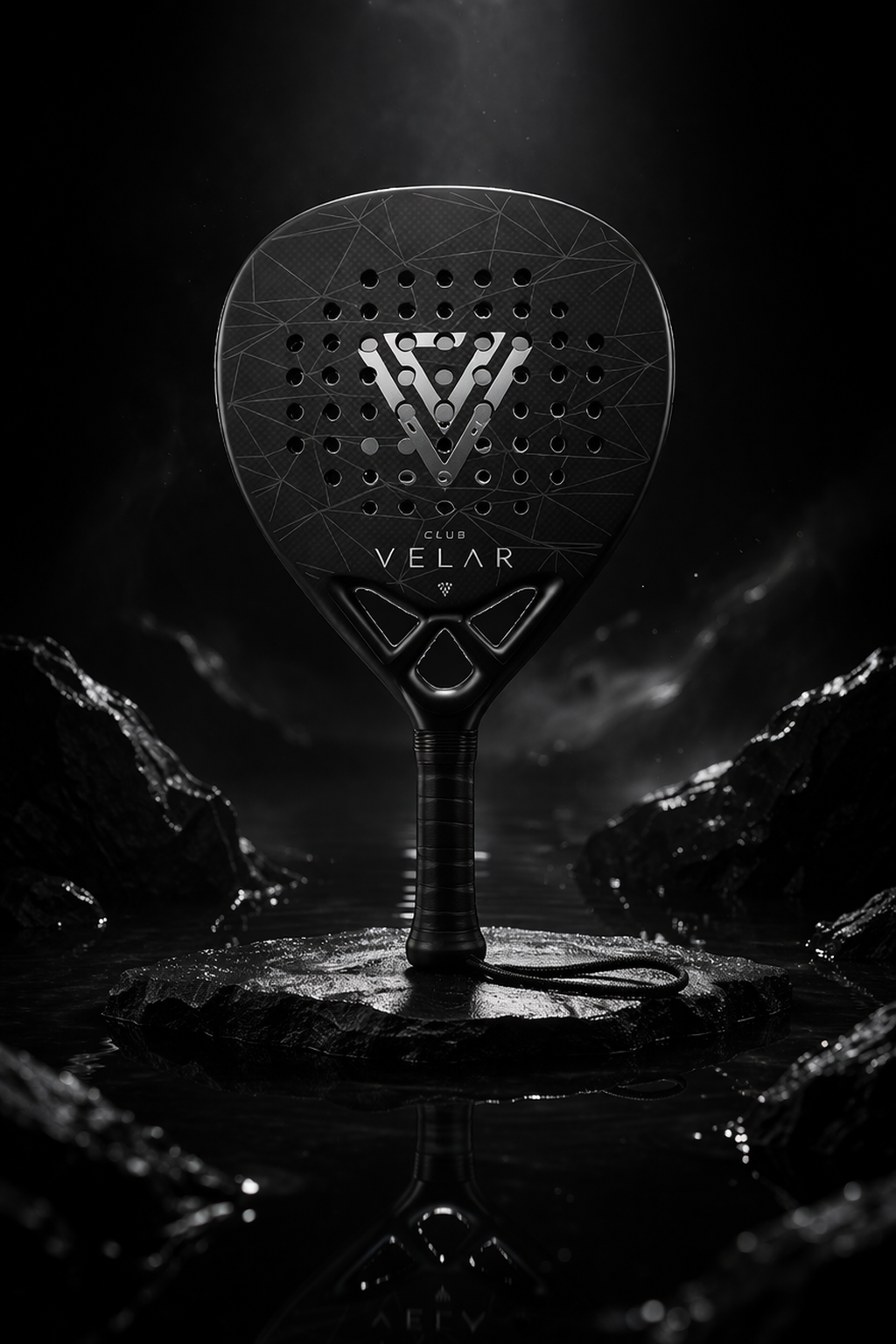 Club Velar: The Stealth Carbon Series Paddle Racket (Limited Release — Not Restocking Frequently)