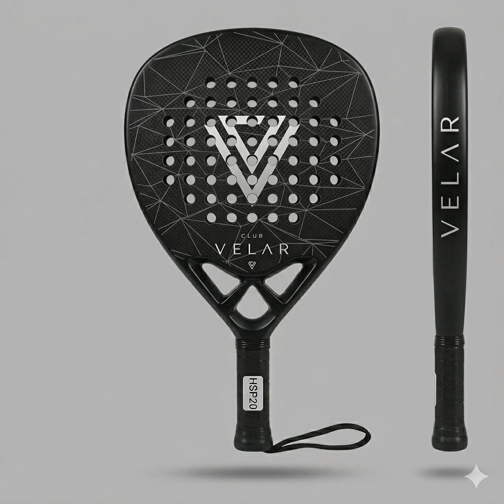 Club Velar: The Stealth Carbon Series Paddle Racket (Limited Release — Not Restocking Frequently)