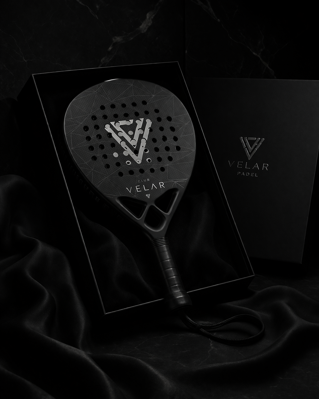 Club Velar: The Stealth Carbon Series Paddle Racket (Limited Release — Not Restocking Frequently)